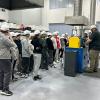 students on company tour